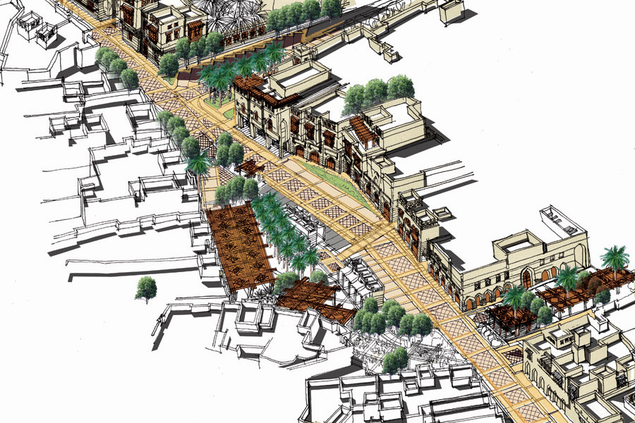 Qiblatein Urban Regeneration - Madinah